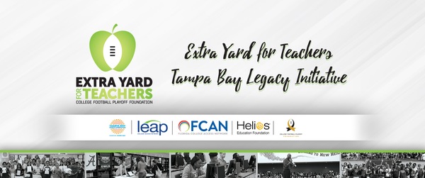 College Football Playoff Foundation’s Extra Yard for Teacher Tampa Bay Legacy Initiative