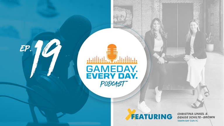 Gameday. Every Day. Podcast Ep.19 featuring the Tampa Bay Sun FC