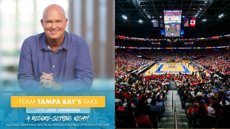Team Tampa Bay's Take by Joey Johnston: A Record-Setting Night