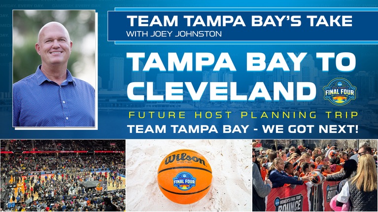 Operation Cleveland! Team Tampa Bay Prepares for 2025 Women's Final Four